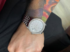FrostNYC Diamond Iced Out Rolex Datejust 41 | 25 Carats Of Diamonds | Custom Diamond Dial | Two Row | Oyster Band Review