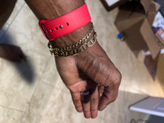 FrostNYC Hollow Mens Miami Cuban Link Bracelet 10K/14K Yellow Gold Review