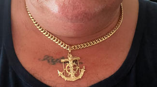 FrostNYC Heavy Solid Gold Rope Link Chain Customizable Review