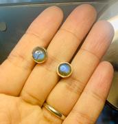 Keeta Luxury Basic - Labradorite studs Review