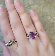 Gemalion Amethyst Oval Cut Promise Ring Review