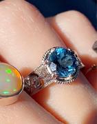 Gemalion London Blue Topaz Artistic Ring Review