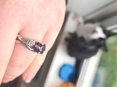 Gemalion Nature Spike Amethyst Ring Review