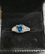Gemalion Vintage Inspired Blue Topaz Ring Review