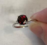 Gemalion Garnet Solitaire Ring Review