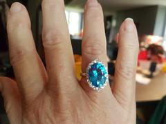 Gemalion London Blue Topaz Bridal Ring Review