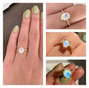Gemalion Moonstone Vintage Inspired Ring Set Review
