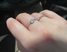Gemalion Moonstone Solitaire Minimalistic Ring Review
