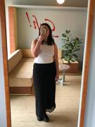 Lisa Says Gah Lauren Maxi Skirt - Black Ruffle Review