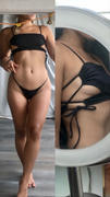 Frankies Bikinis London Bandeau String Bikini Top - Monarch Review