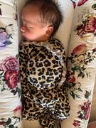Posh Peanut Lana Leopard Tan Ruffled Kimono Set Review