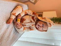 Posh Peanut Antoinette Bamboo French Terry Long Sleeve Ruffled Zippered Hooded Romper Review