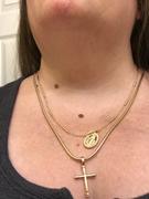 Ettika Like a Prayer Layered Cross and Coin Necklace Review