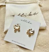 Ettika Double Crystal Charm Mini Hoop Earrings Review