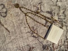 Ettika Crystal Disc and 18k Gold Plated Link Necklace Review
