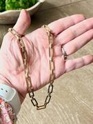 Ettika Golden Flat Rectangle Chain Necklace Review