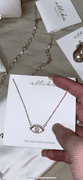 Ettika All Knowing Eye Crystal and 18k Gold Plated Necklace Review