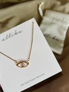 Ettika All Knowing Eye Crystal and 18k Gold Plated Necklace Review