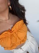 Ettika Mixed Crystal Initial 18k Gold Plated Necklace Review