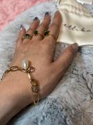 Ettika Ocean Secrets Pearl Charm 18k Gold Plated Chain Link Bracelet Review