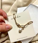 Ettika Ocean Secrets Pearl Charm 18k Gold Plated Chain Link Bracelet Review