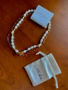 Ettika Sea Siren Pearl, Shell, and 18k Gold Plated Chain Link Layered Necklace Review