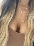 Ettika Celestial Moon and Star 18k Gold Plated Layered Necklace Review