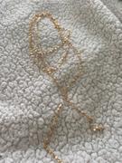 Ettika Royal Layered 18k Gold Plated Chain Lariat Necklace Review