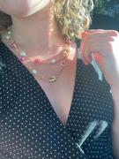 Ettika Pinky Party Pearl and Bead 18k Gold Plated Chain Layered Necklace Review