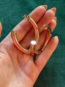 Ettika Mara Elongated 18k Gold Plated Hoop Earrings Review