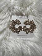 Ettika Opulent Crystal Stardust 18k Gold Plated Open Circle Earrings Review