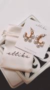 Ettika Five Point Pearl 18k Gold Plated Hoop Earrings Review