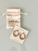 Ettika Soft Golden Textured 18k Gold Plated Hoop Earrings Review