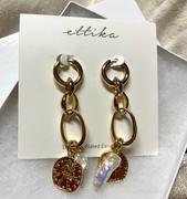Ettika Trinket Treasures 18k Gold Plated Coin and Pearl Dangle Earrings Review