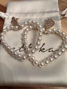 Ettika Big Heart 18k Gold Plated Pearl Earrings Review