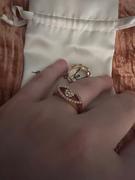 Ettika Eyes On You 18k Gold Plated Crystal Ring Review