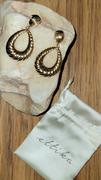 Ettika Teardrop Wave Detailed 18k Gold Plated Earrings Review