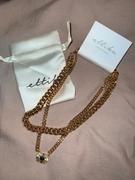 Ettika Emerald Green Crystal Pendant 18k Gold Plated Necklace Set Review