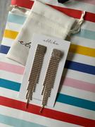 Ettika Crystal Fringe 18k Gold Plated Dangles Review
