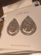 Ettika Sparkle Teardrop 18k Gold Plated Stud Earrings Review