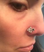 Rock Your Nose Jewelry Inc. Hamsa Filigree Silver and Black Nose Stud Review
