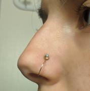 Rock Your Nose Jewelry Inc. Gold Nose Ring Hoop Hammered Review