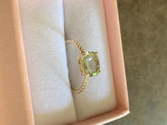 Audry Rose Green Amethyst Twist Ring Review