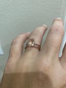 Audry Rose Starry Cushion Morganite Ring Review