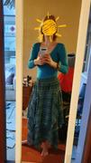 The Hippy Clothing Co. Layered Hanky Hem Printed Skirt Review