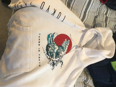 Tuned in Tokyo Wavy Hoodie White Review