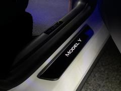Hansshow Model 3/Y LED illuminated Welcome Pedal Door Sill Protector Review