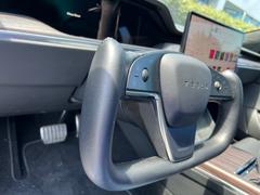 Hansshow 2021+ Model S/X Plaid Original Factory Style Yoke Steering Wheel Review