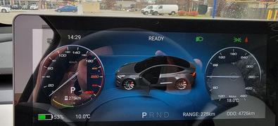 Hansshow Model 3/Y Center Console Dashboard Touch Display Screen Review