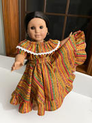 Pixie Faire Fiesta Folklorico Dress & Blouse 18 Doll Clothes Pattern Review